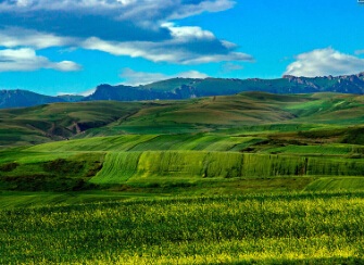 美丽的新疆那拉提草原