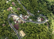 蜿蜒盘旋的公路图片